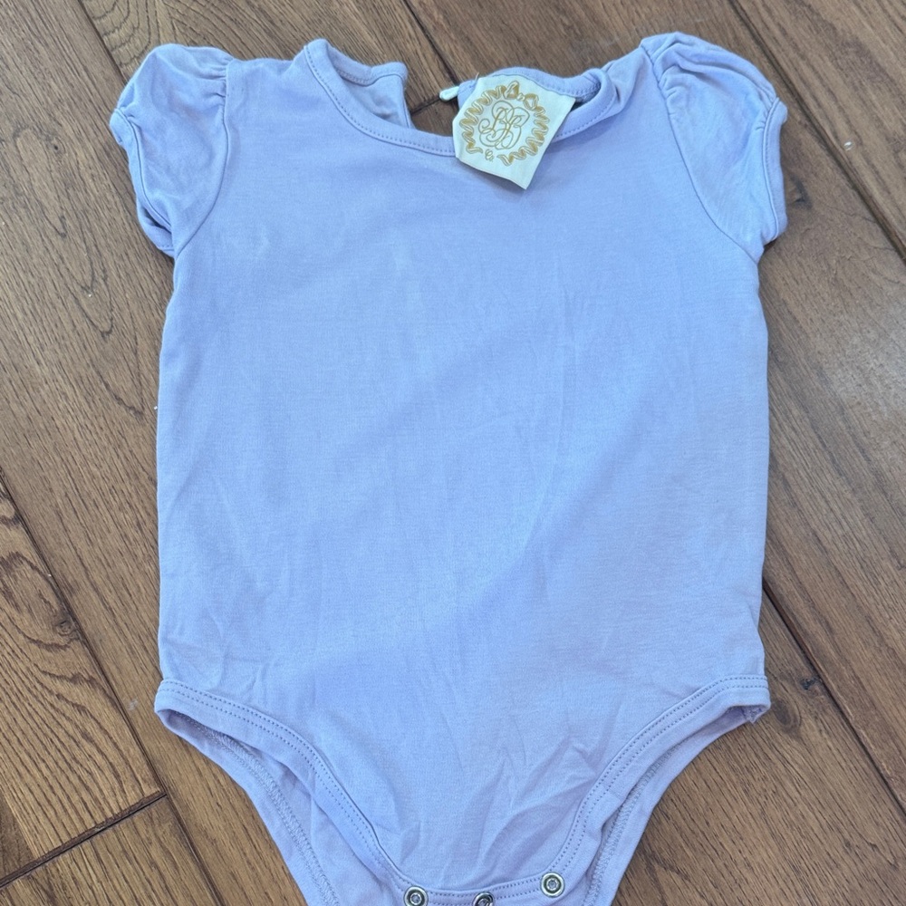 The Beaufort Bonnet Company Light Purple Kids Bodysuit